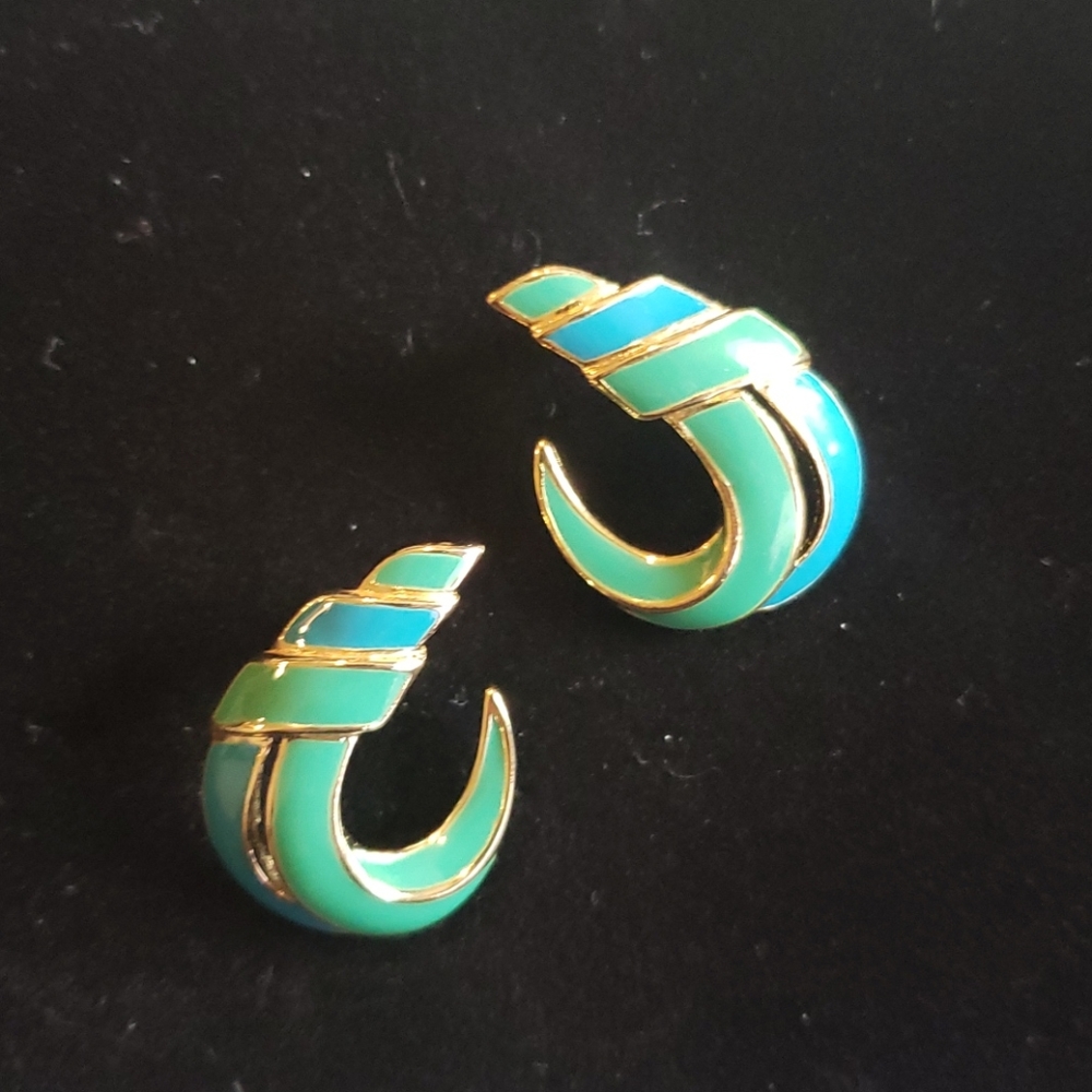 Trifari Pierced Earrings